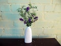 Still-life. Wild flowers in a vase. Royalty Free Stock Photo