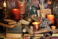 Black Magic Spells. Wiccan spells. Royalty Free Stock Photo