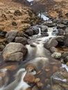 Glen Rosa water, on the Isle of Arran, Scotland Royalty Free Stock Photo