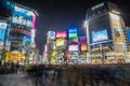 Stillness In The Crowd // Tokyo, Japan Royalty Free Stock Photo