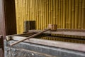 Stillness at the water basin at the entrance of a shrine in Japan for the riual Temizuya purification - 3 Royalty Free Stock Photo