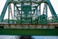 The Stillwater Lift Bridge in Stillwater, Minnesota Royalty Free Stock Photo