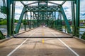 The Stillwater Lift Bridge in Stillwater, Minnesota Royalty Free Stock Photo