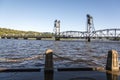 Stillwater lift bridge, MN Royalty Free Stock Photo