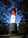 Stilo lighthouse. Stilo, Poland Royalty Free Stock Photo