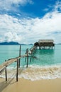 Stilt house Royalty Free Stock Photo