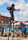 Stilt Walker At Cariwest Parade