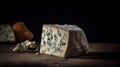Stilton Cheese Royalty Free Stock Photo
