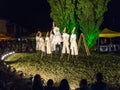 Stiltwalker of the Theatre Group StelzenlÃÂ¤ufer