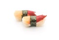 The Stimpson surf (hokkigai) nigiri sushi - japanese food s