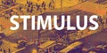 Stimulus theme with a busy intersection