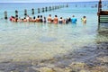 Sting Ray Beach Cozumel, Mexico Royalty Free Stock Photo