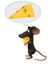 Stingy mouse Royalty Free Stock Photo