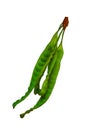 Stinky beans or Petai or Pete or Sato or Bitter bean isolated on white background with clipping path