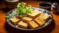 Stinky tofu: Fermented tofu emitting a pungent aroma, often deep-fried for a crispy exterior