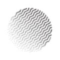 Stipple dots effect abstract background. Royalty Free Stock Photo