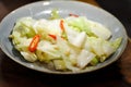 Stir fied cabbage, stir-fried cabbage