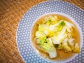 Stir Fired Cabbage with Fish Sauce