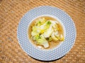 Stir Fired Cabbage with Fish Sauce