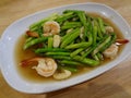 Stir Fried Asparagus with Shrimp