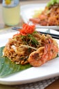 Stir fried char kuey teow Royalty Free Stock Photo