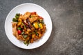 Stir-Fried Chicken with Cashew Nuts Royalty Free Stock Photo