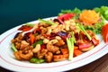 Stir-fried chicken with cashew nuts