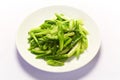 Stir fried Chinese broccoli Royalty Free Stock Photo