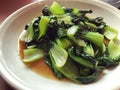 Stir fried chinese vegetable nai bai