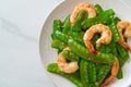 Stir-Fried Green Peas with Shrimp