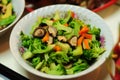 Stir fried mixed vegetables dish