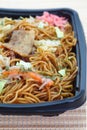 Stir fried noodle yakisoba Royalty Free Stock Photo