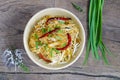Stir-fried noodles Royalty Free Stock Photo