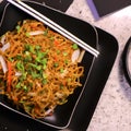 Stir-Fried Noodles With Pork, Cabbage, and Ginger (Yakisoba)