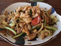 Stir Fried Pock with Cashew Nuts