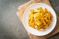 Stir Fried Pumpkin with Egg Royalty Free Stock Photo