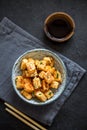 Stir Fried Tofu Royalty Free Stock Photo