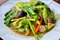 Stir fried variety of vegetables