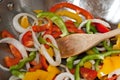 Stir Fried Vegetables Royalty Free Stock Photo