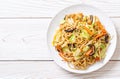 stir-fried yakisoba noodle with vegetable