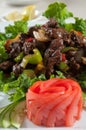 Stir fry beef Royalty Free Stock Photo