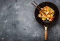 Stir fry noodles Royalty Free Stock Photo