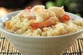 Stirfried rice with shrimp