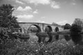 Stirling bridge vintage look Royalty Free Stock Photo