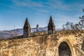 Stirling Bridge and Wallace Monument Royalty Free Stock Photo