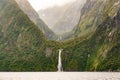 Stirling Falls, Milford Sound Fjord, New Zealand