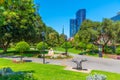 Stirling gardens in Perth, Australia Royalty Free Stock Photo