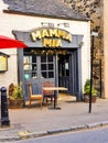 Exterior view of Mama mia, serving traditional Italian and Puglesian dishes in a simple, intimate setting