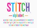 Stitch font