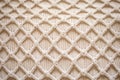 stitched patterns on newly made mattress covers Royalty Free Stock Photo